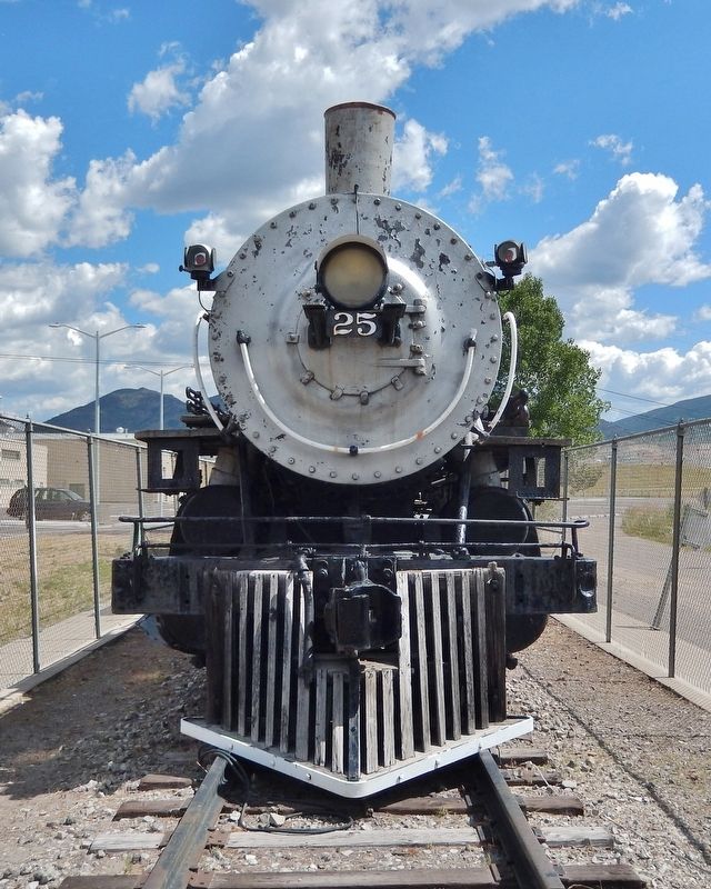 Northern Pacific Locomotive 25 image. Click for full size.