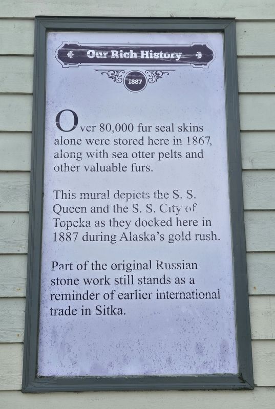 Our Rich History Marker. Click for full size. Our Rich History Marker image. Click for full size.
