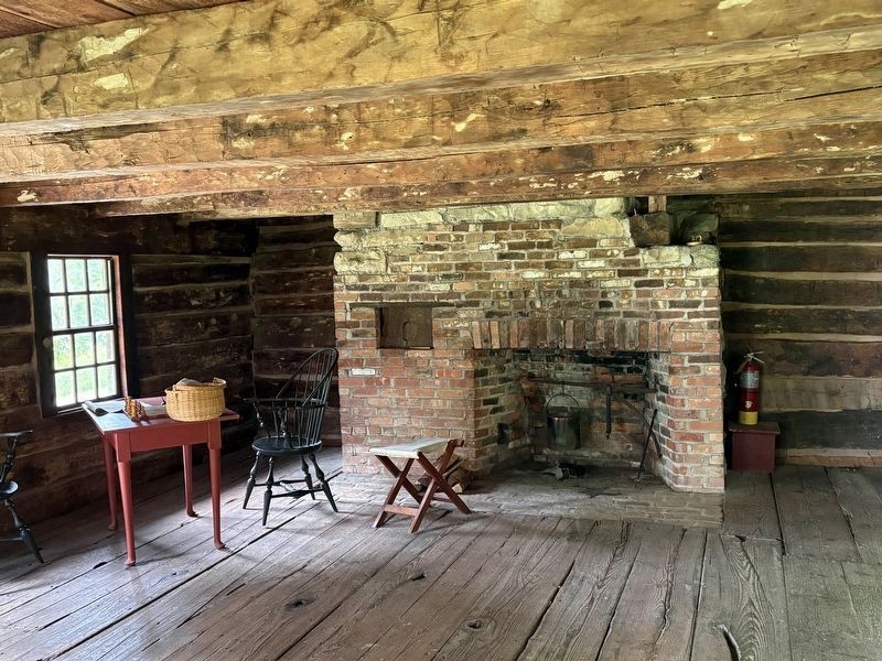 Log Building Interior. Click for full size. Log Building Interior image. Click for full size.