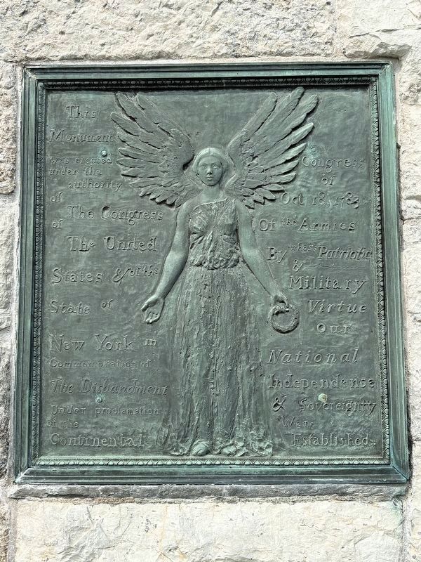 Tower of Victory Plaque. Click for full size. Tower of Victory Plaque image. Click for full size.
