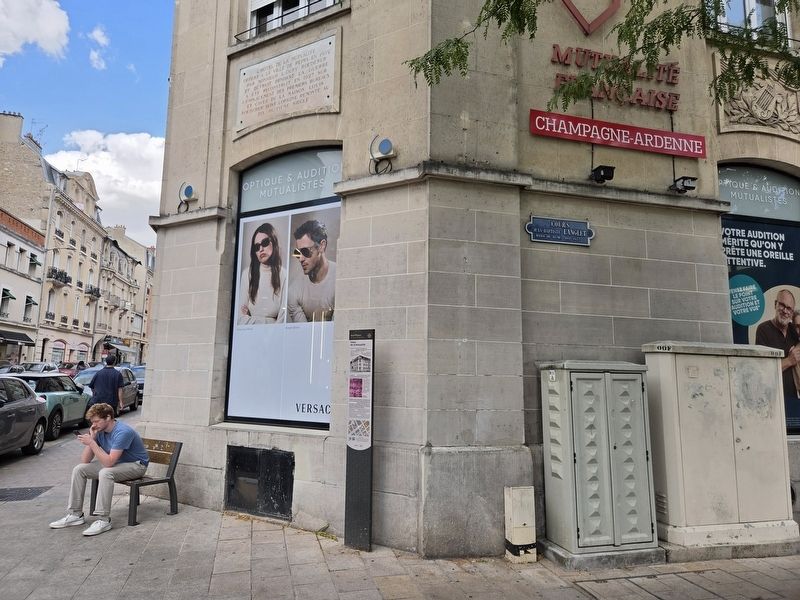 Hôtel de la Mutualité Marker. Click for full size. Hôtel de la Mutualité Marker image. Click for full size.