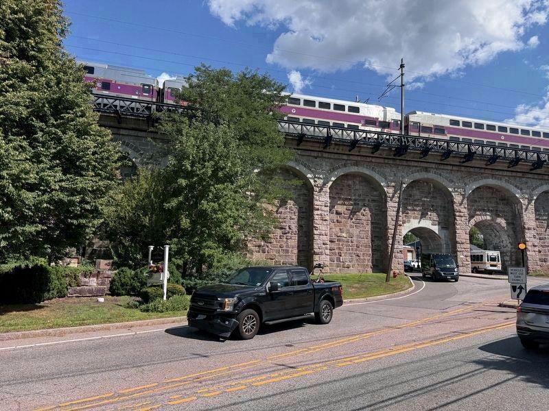 Canton Viaduct Markers & Vehicle Underpass. Click for full size. Canton Viaduct Markers & Vehicle Underpass image. Click for full size.