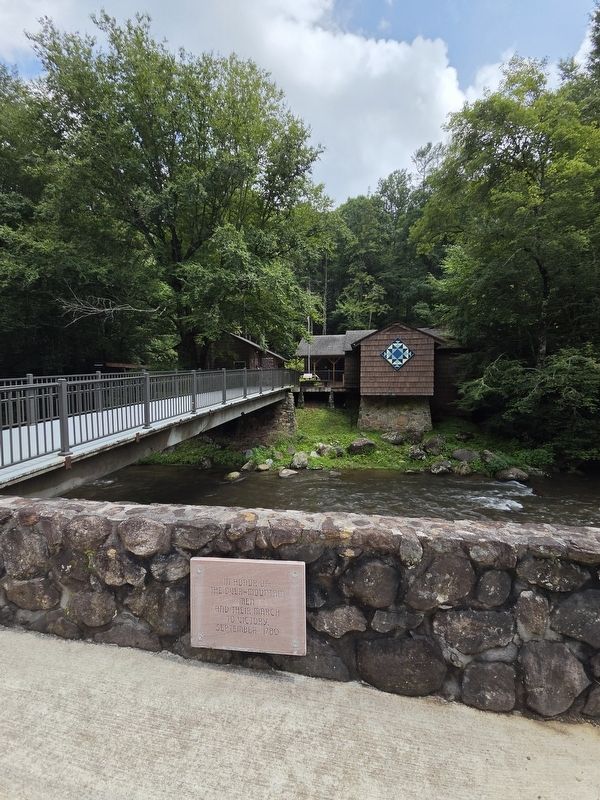 In Honor of the Over-Mountain Men Marker. image. Click for full size.
