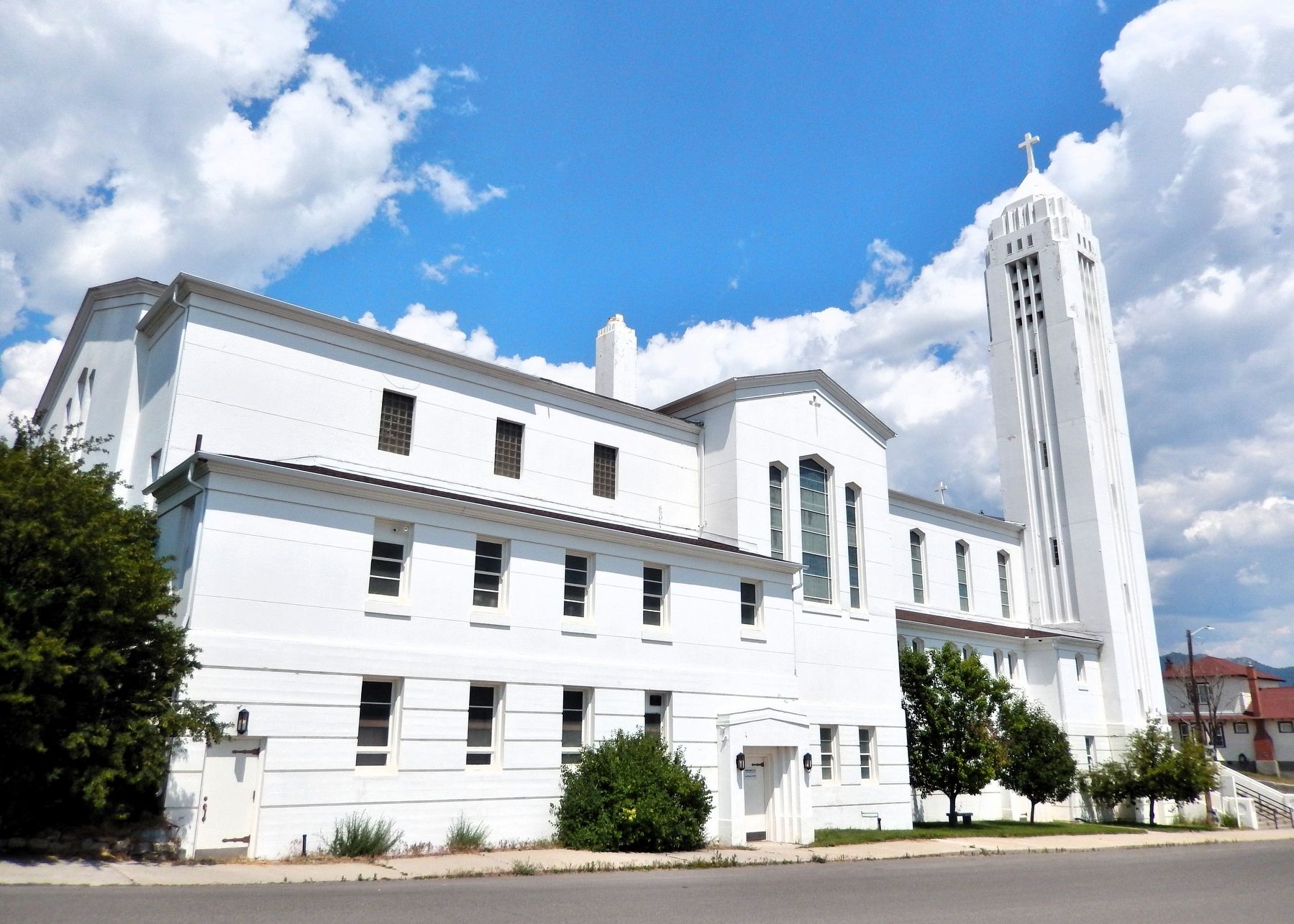 Immaculate Conception Church (<i>southwest elevation</i>). Click for full size. Immaculate Conception Church (<i>southwest elevation</i>) image. Click for full size.