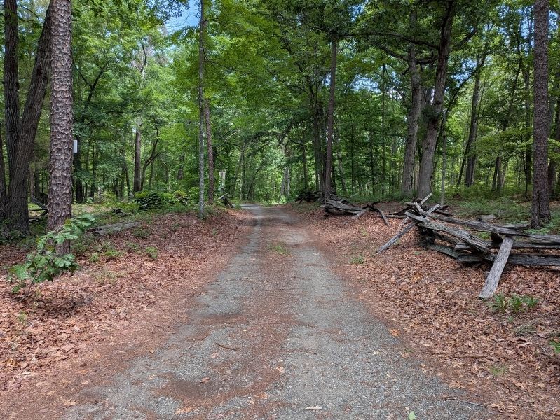 Fredericksburg Plank Road Trace image. Click for full size.