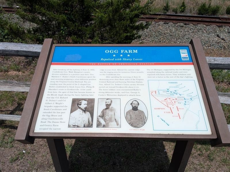 Ogg Farm Marker. Click for full size. Ogg Farm Marker image. Click for full size.