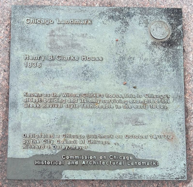 Henry B. Clarke House Marker. Click for full size. Henry B. Clarke House Marker image. Click for full size.
