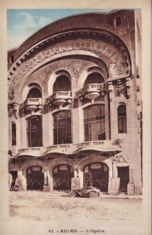 Reims - L’Opéra. Click for full size. Reims - L’Opéra image. Click for full size.