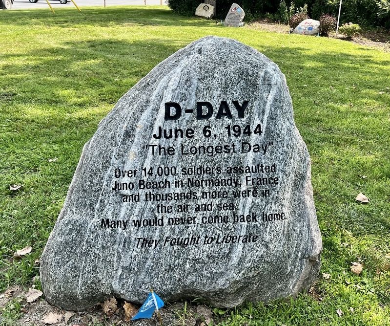 D-Day Marker image. Click for full size.