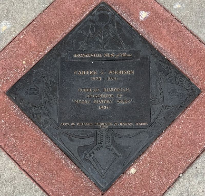 Carter G. Woodson Marker. Click for full size. Carter G. Woodson Marker image. Click for full size.