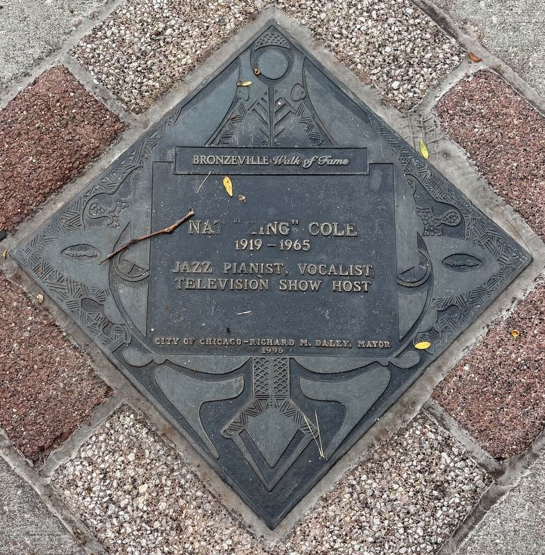 Nat King Cole Marker. Click for full size. Nat King Cole Marker image. Click for full size.