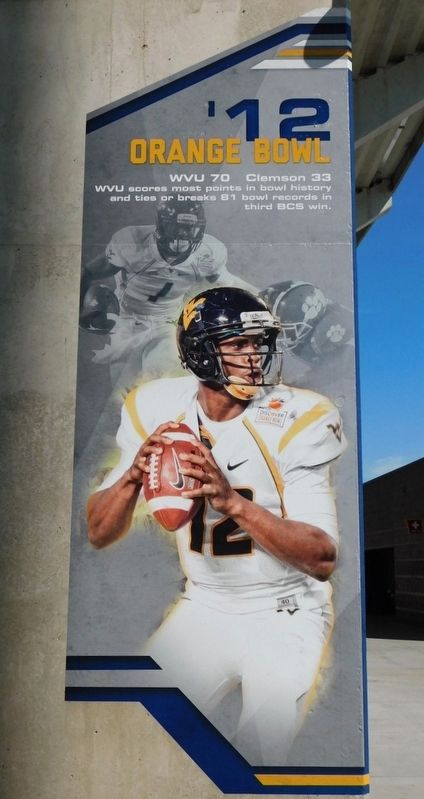 Orange Bowl Marker. Click for full size. Orange Bowl Marker image. Click for full size.