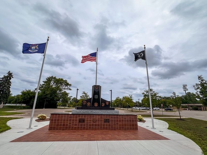 Romulus Veterans Memorial. Click for full size. Romulus Veterans Memorial image. Click for full size.