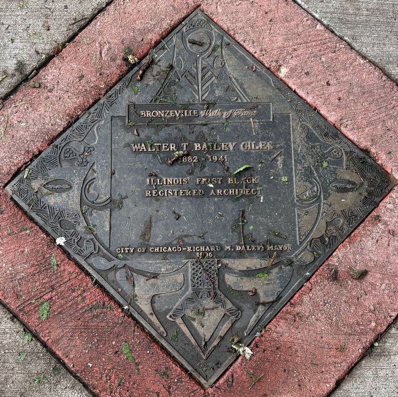 Walter T. Bailey Giles Marker. Click for full size. Walter T. Bailey Giles Marker image. Click for full size.