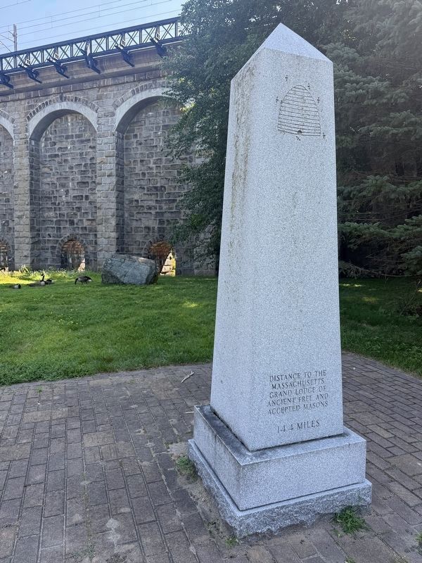 Freemasons Obelisk Detail. Click for full size. Freemasons Obelisk Detail image. Click for full size.