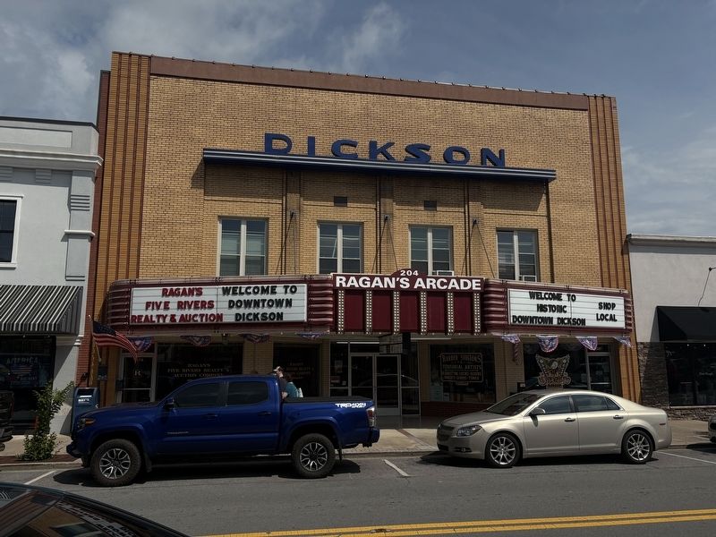 Dickson Theater Building Marker. Click for full size. Dickson Theater Building Marker image. Click for full size.