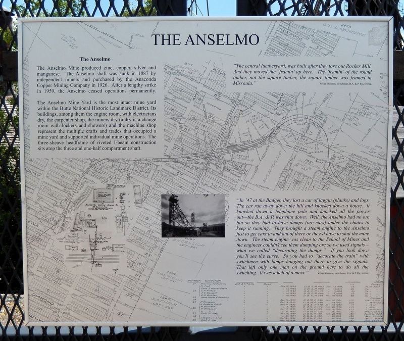 The Anselmo Marker. Click for full size. The Anselmo Marker image. Click for full size.