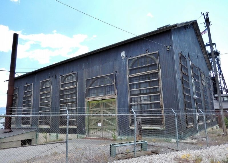 The Anselmo Mine Hoist House/Engine Room. Click for full size. The Anselmo Mine Hoist House/Engine Room image. Click for full size.