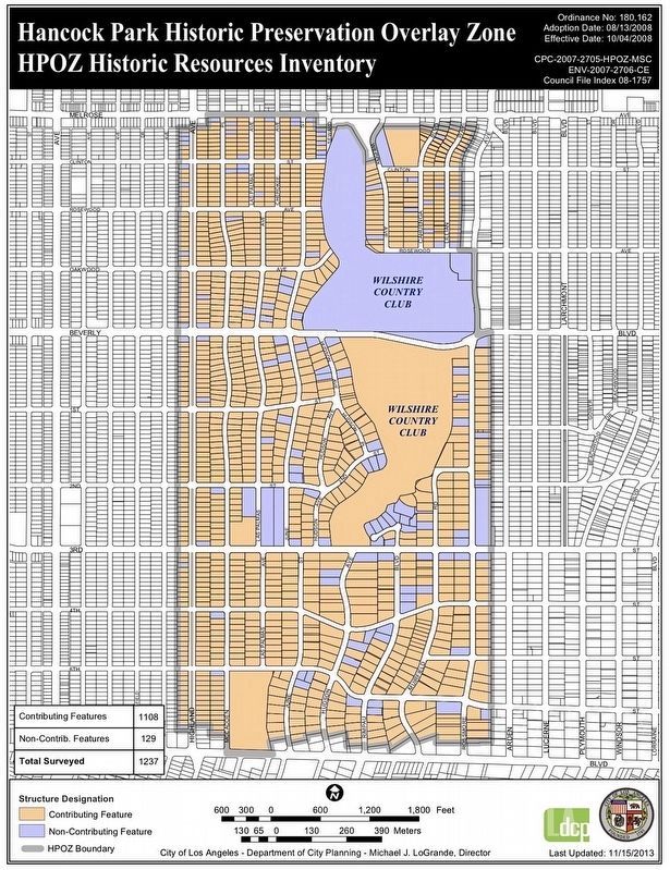 Hancock Park Historic District. Click for full size. Hancock Park Historic District image. Click for full size.