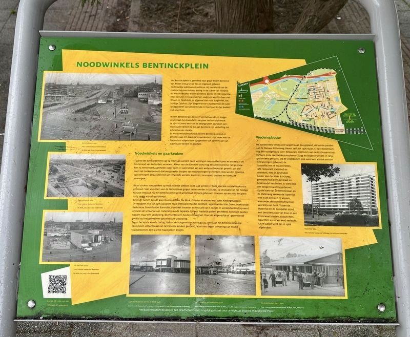Noodwinkels Betinckplein / Betinckplein Temporary Shops Marker image. Click for full size.