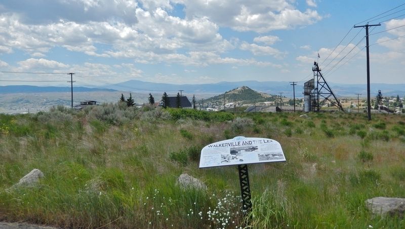 Walkerville and the Lex Marker. Click for full size. Walkerville and the Lex Marker image. Click for full size.