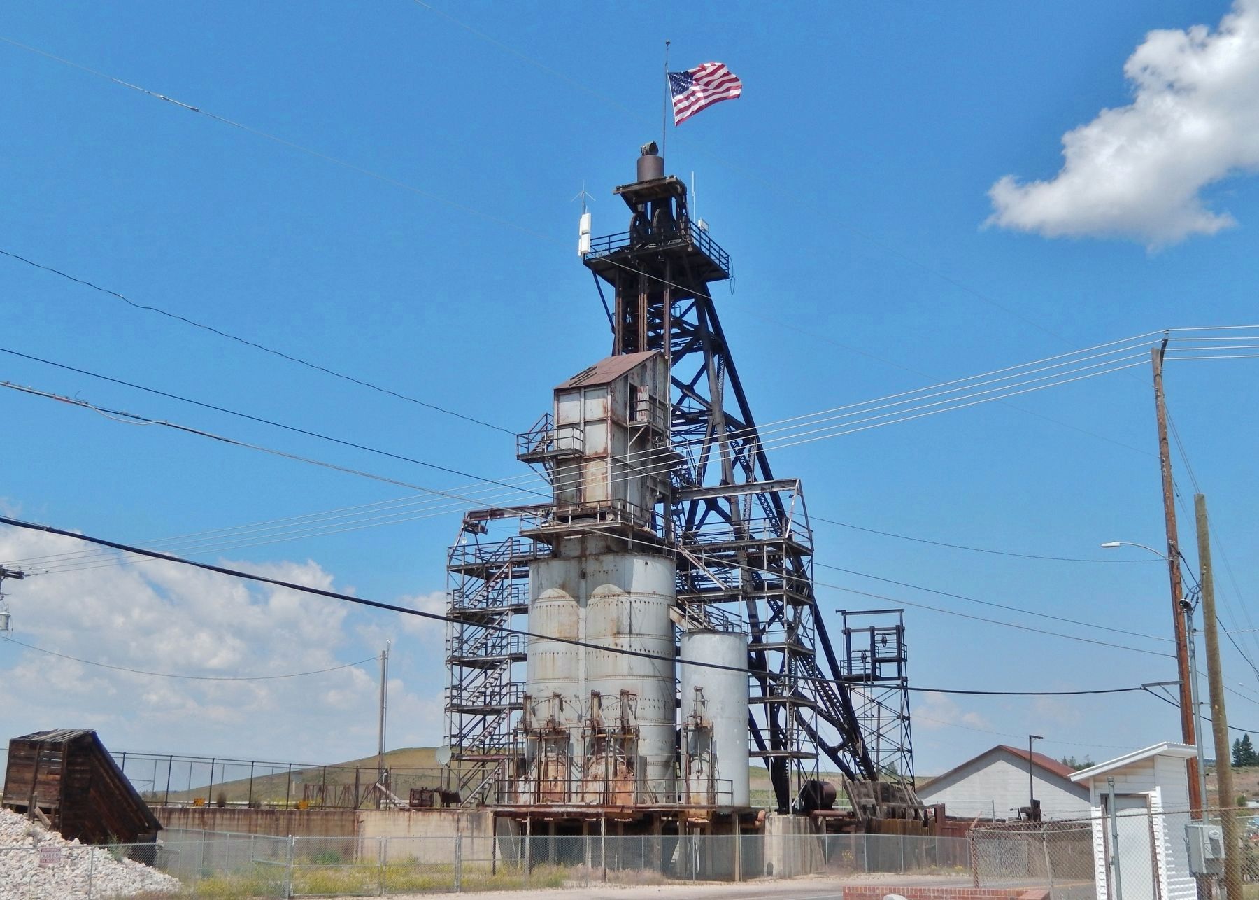 Lexington Mine Headframe. Click for full size. Lexington Mine Headframe image. Click for full size.