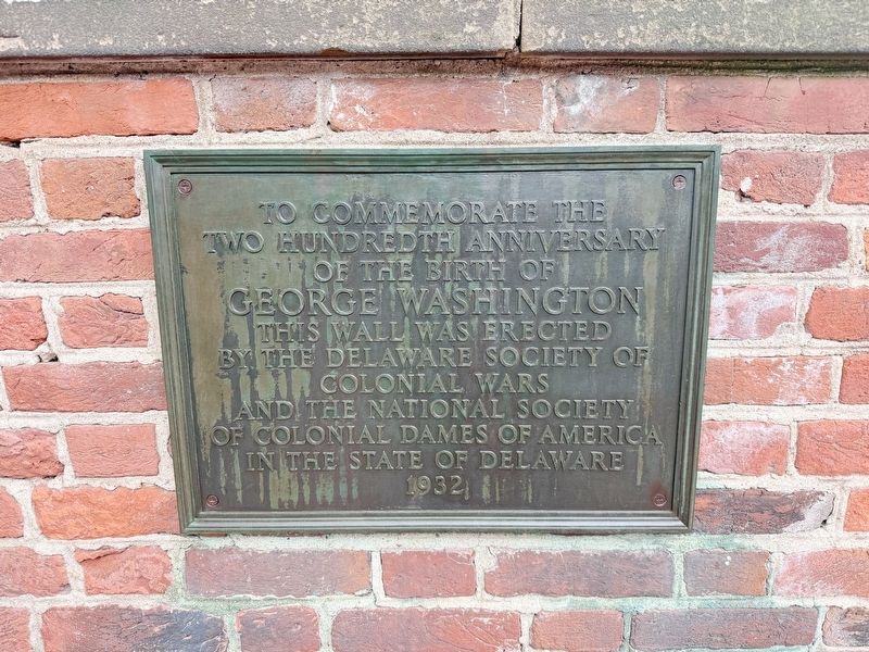 George Washington Marker. Click for full size. George Washington Marker image. Click for full size.