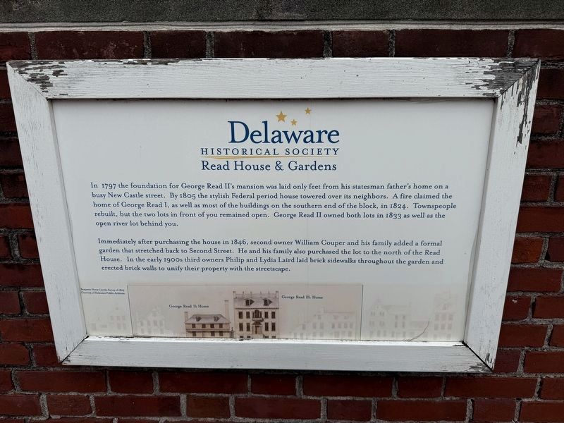 Read House & Gardens Marker. Click for full size. Read House & Gardens Marker image. Click for full size.