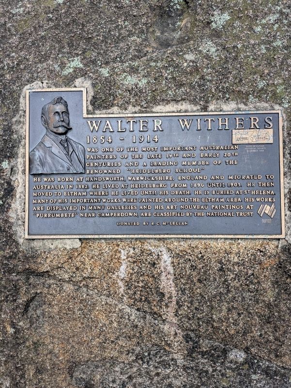 Walter Withers Marker. Click for full size. Walter Withers Marker image. Click for full size.