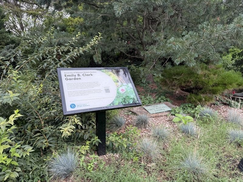 Emily B. Clark Garden Marker. Click for full size. Emily B. Clark Garden Marker image. Click for full size.