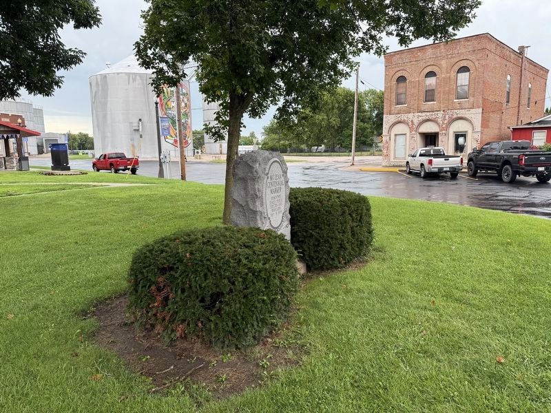 McLean Centennial Marker Left. Click for full size. McLean Centennial Marker Left image. Click for full size.