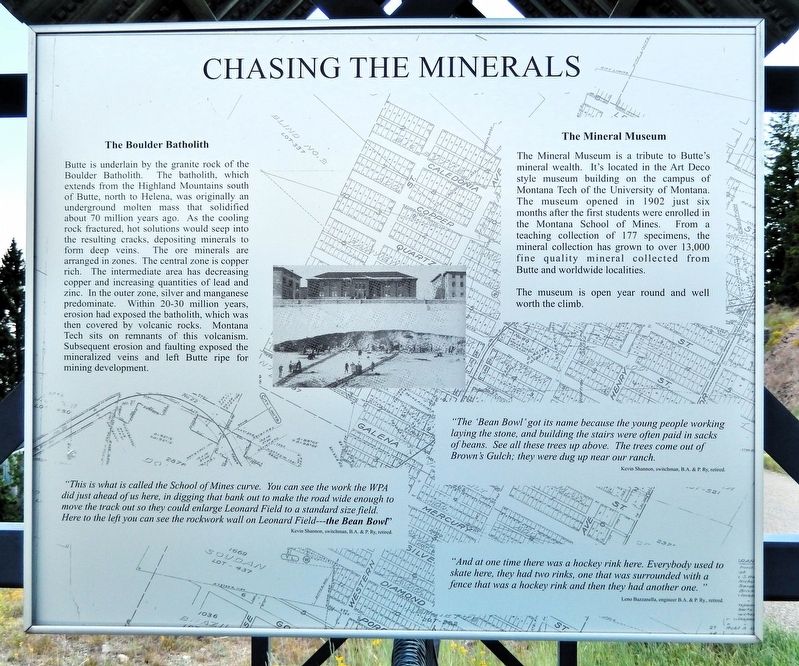 Chasing the Minerals Marker image. Click for full size.