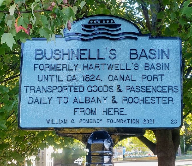 Bushnell's Basin Marker. Click for full size. Bushnell's Basin Marker image. Click for full size.