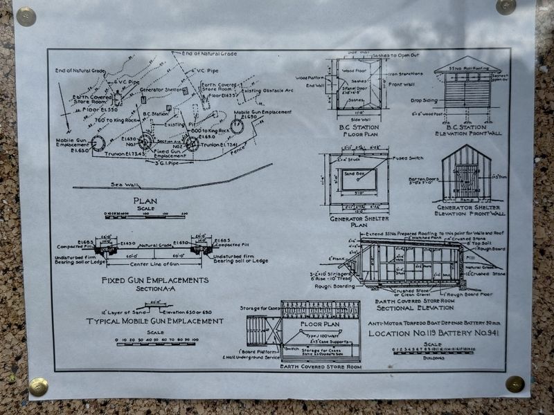 A Plan of Fort Revere. Click for full size. A Plan of Fort Revere image. Click for full size.