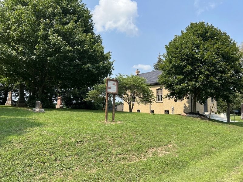 East Williams Baptist Church and Cemetery Marker image. Click for full size.