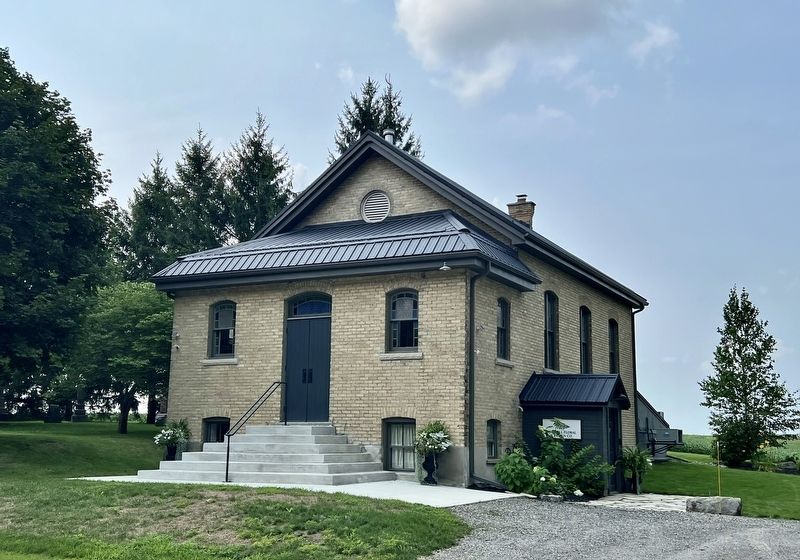 Former East Williams Baptist Church in 2026 image. Click for full size.