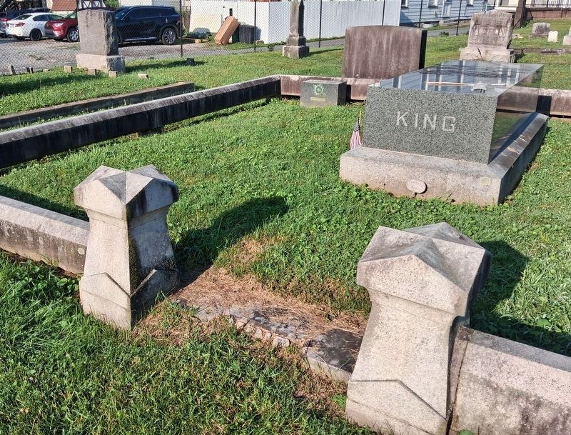 Rebecca Christine King Marker in King Family Plot image. Click for full size.