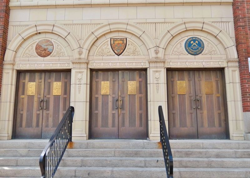 Montana Tech Library/Museum Entrance image. Click for full size.