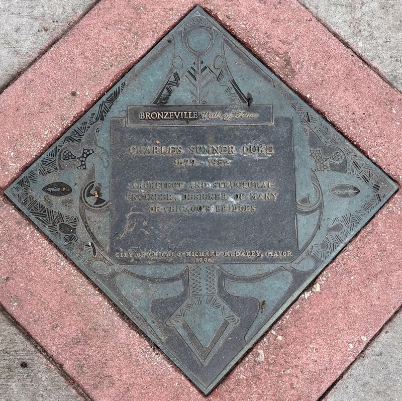 Charles Sumner Duke Marker image. Click for full size.