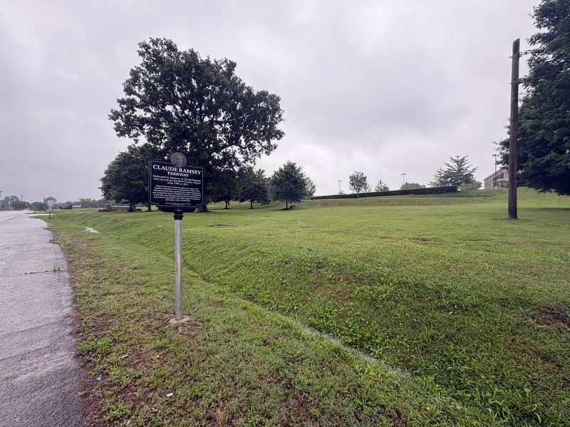 Claude Ramsey Parkway Marker image. Click for full size.