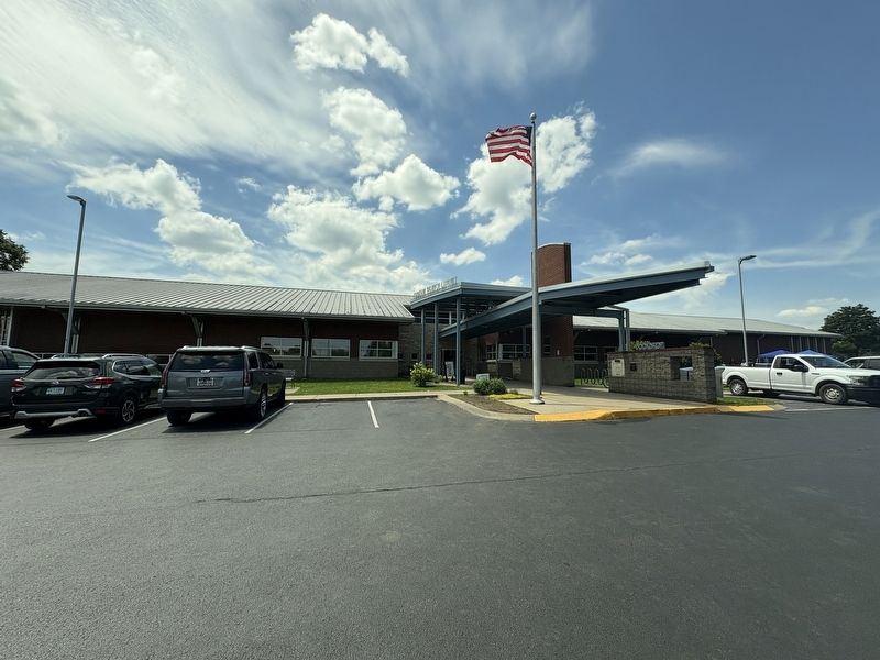 Former Site of J. Taylor Stratton School Marker. Click for full size. Former Site of J. Taylor Stratton School Marker image. Click for full size.