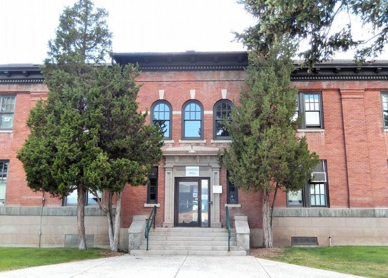 Montana Tech Engineering Building<br>(<i>east/front entrance</i>) image. Click for full size.