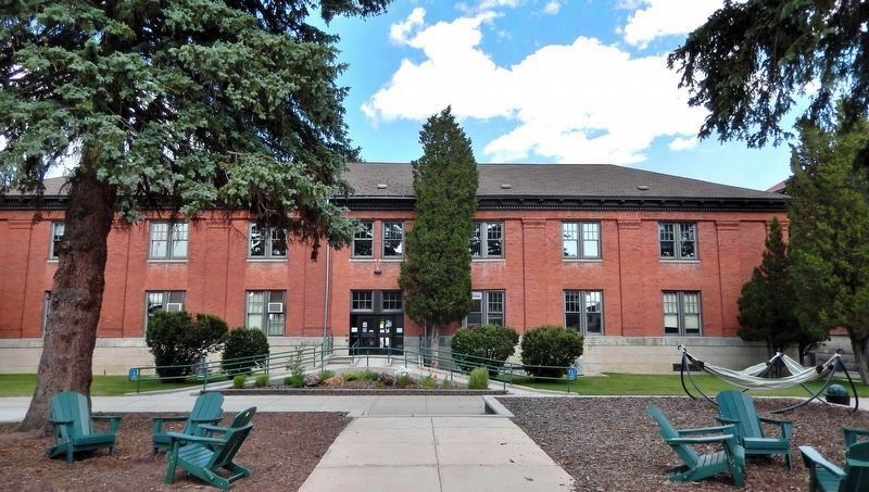 Montana Tech Engineering Building (<i>west elevation</i>) image. Click for full size.