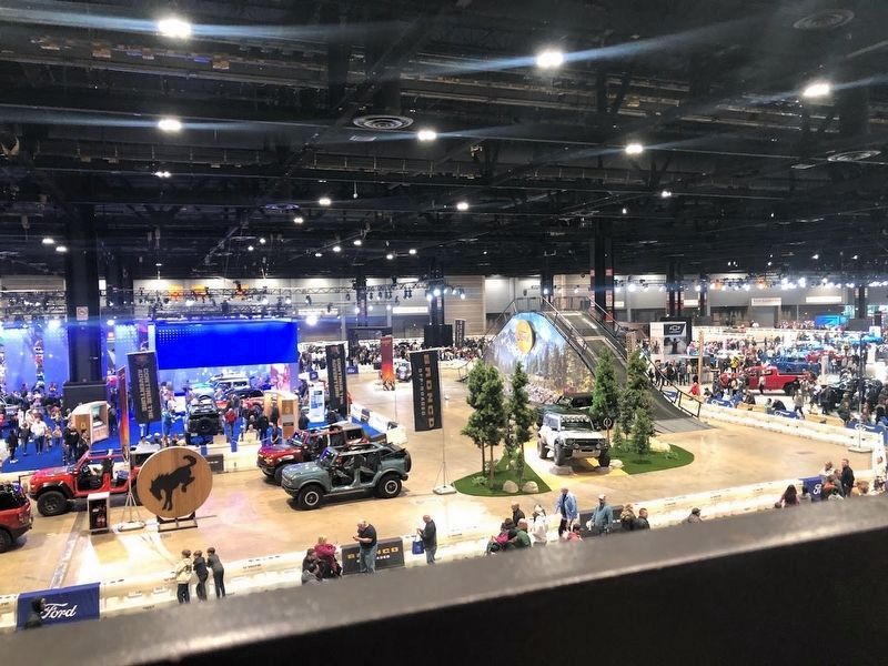 Inside McCormick Place for the Chicago Auto Show. Click for full size. Inside McCormick Place for the Chicago Auto Show image. Click for full size.