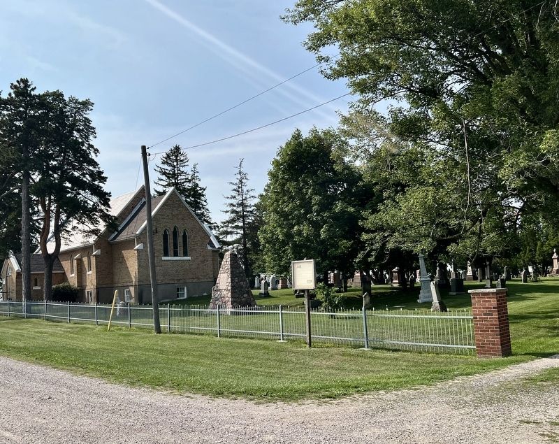 St. James Anglican Church & Cemetery Marker. Click for full size. St. James Anglican Church & Cemetery Marker image. Click for full size.