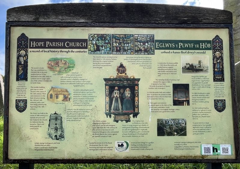 Hope Parish Church Marker. Click for full size. Hope Parish Church Marker image. Click for full size.