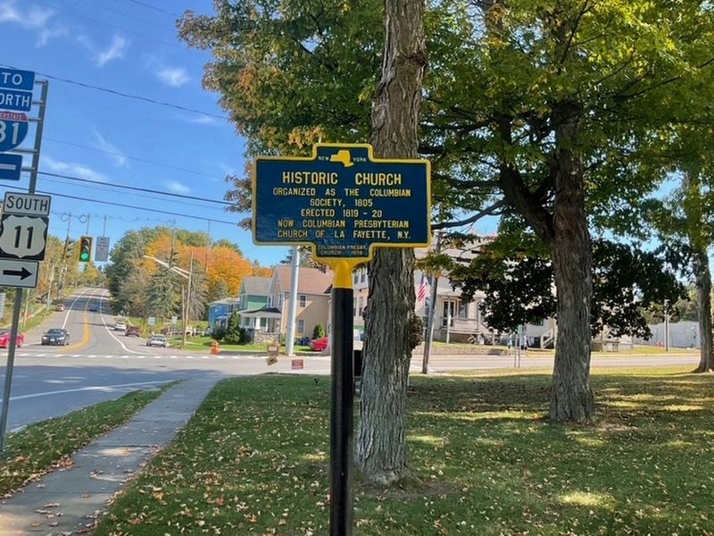 Historic Church Marker Refurbished October 2025. Click for full size. Historic Church Marker Refurbished October 2025 image. Click for full size.