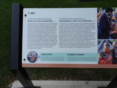 Commemorating National Day For Truth and Reconciliation in 2022 - Marker image. Click for full size.