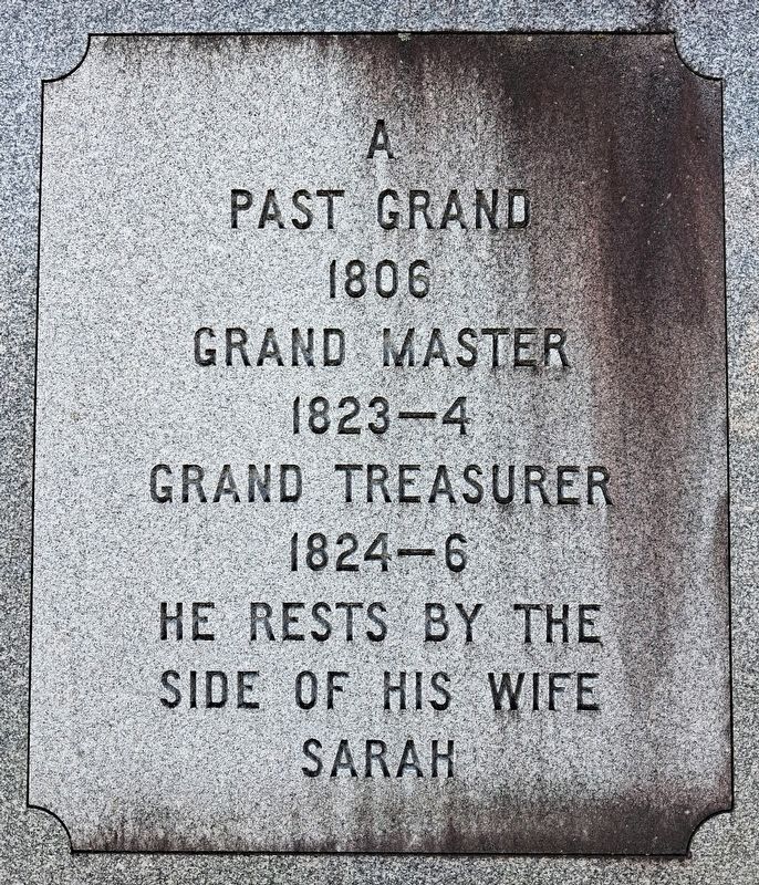Aaron Nichols Marker. Click for full size. Aaron Nichols Marker image. Click for full size.