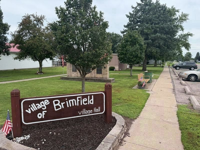 Roll of Honor Memorial & Village Sign image. Click for full size.